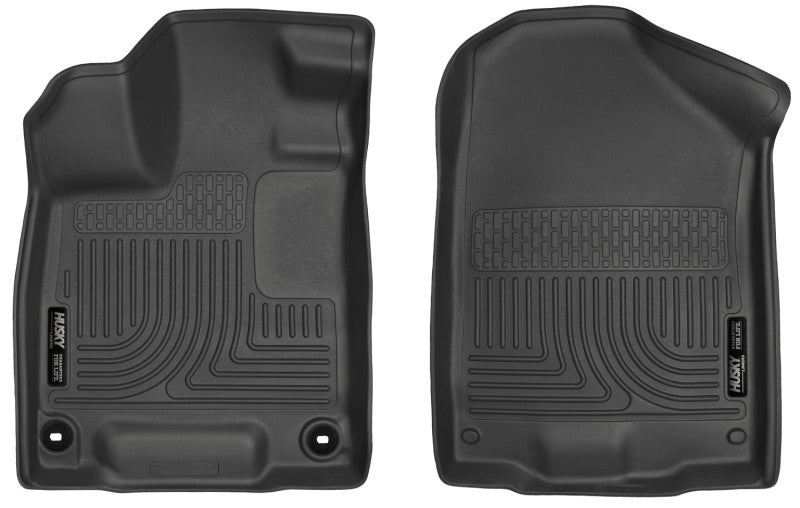 Husky Liners 2017 Honda Ridgeline WeatherBeater Front Black Floor Liners (2pc) 18431 Photo - Primary
