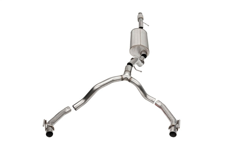 CORSA Performance Corsa 21-22 Cadillac Escalade 6.2L Dual Rear 3.5/2.75in Sport Cat-Back Exhaust Uses Factory Bezels 21131 21131 Photo - Primary