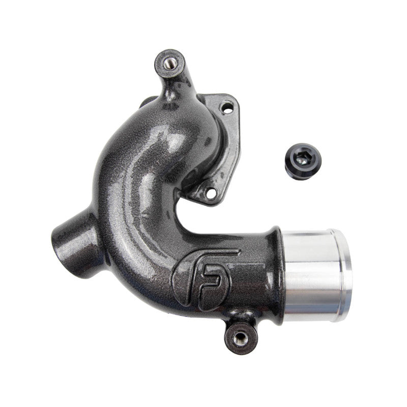 Wehrli 98-18 Dodge / Ram Cummins 5.9L/6.7L WCFab X Fleece Thermostat Housing - Gloss Black WCF100157-GB