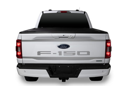 Putco 2021 Ford F-150 Stainless Steel Upper/Lower Tailgate Accent (2pcs) 403469 403469 Photo - Primary
