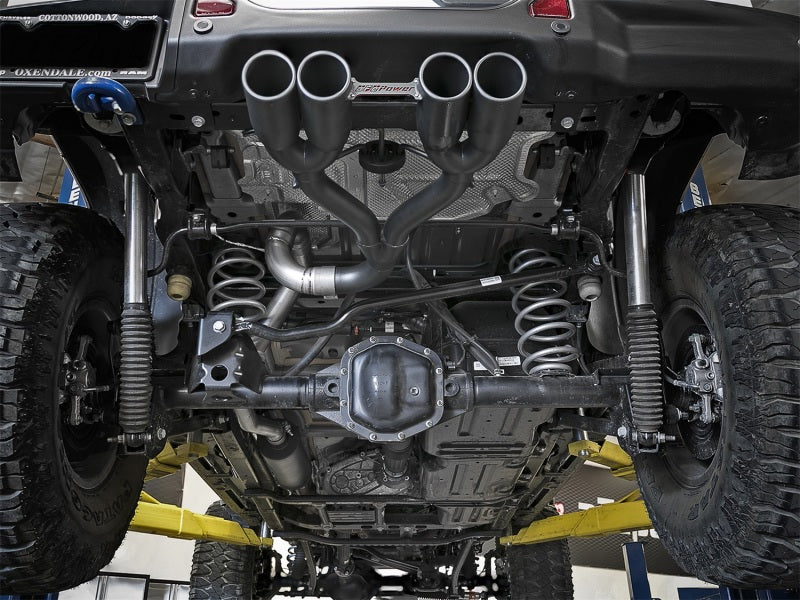 aFe Mach Force-Xp 2-1/2 In 304 Stainless Steel Cat-Back Exhaust System 49-38071-B Photo - Mounted