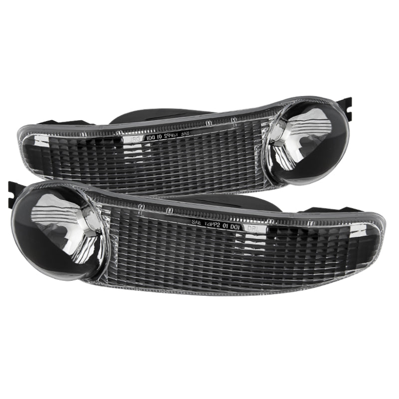 SPYDER Xtune GMC Sierra Denali 00-06 Bumper Lights Black CBL-GD00-BK 9027079 9027079 Photo - Primary