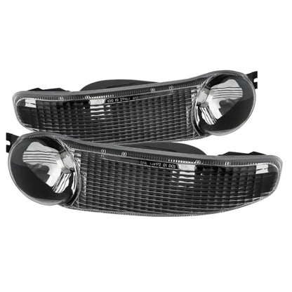 SPYDER Xtune GMC Sierra Denali 00-06 Bumper Lights Black CBL-GD00-BK 9027079 9027079 Photo - Primary