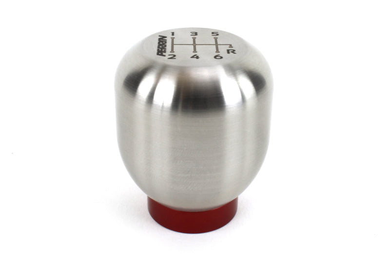 Perrin 17-18 Honda Civic Brushed Stainless Steel Large Shift Knob - 6 Speed PHP-INR-120SS PHP-INR-120SS Photo - Primary