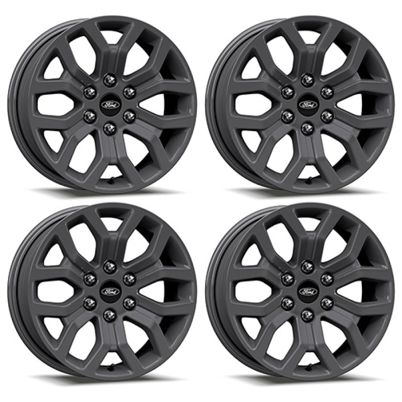 Ford Racing 2024 F-150 18x7.5in Wheel Kit - Matte Gray M-1007K-1875GA M-1007K-1875GA User 1