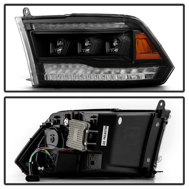 SPYDER 13-18 Dodge RAM 1500 / 13-19 RAM 2500/3500 Projector Headlights 5088673 5088673 User 1