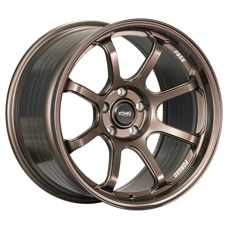 Konig Forged F6SX 18x11 5x112 ET40 Race Bronze Wheel (Knurled Bead) F6SX18512408 F6SX18512408 User 1
