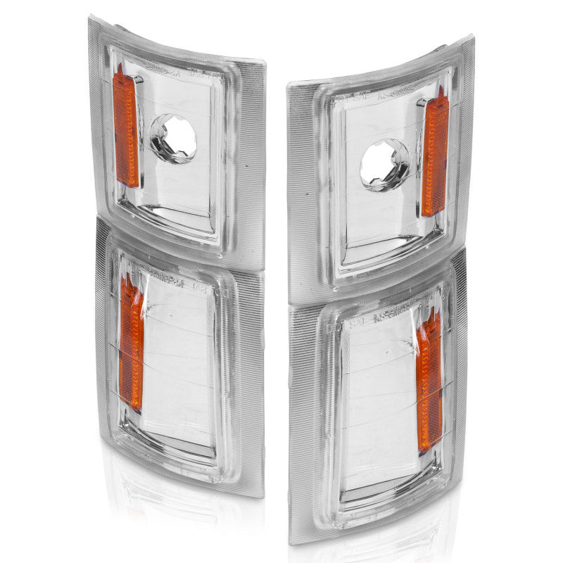 ANZO 1994-1998 Chevrolet Blazer Corner Lights Clear Lens w/ Amber Reflector 521041 521041 User 1