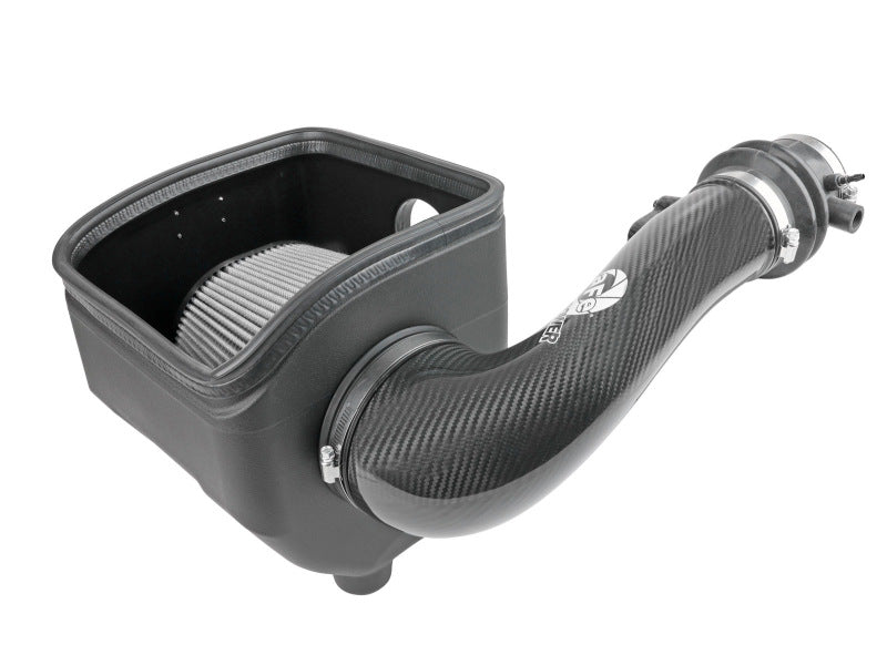 aFe 19-23 Nissan Patrol 4.8L L6 Track Series Carbon Fiber Intake System w/Pro DRY S Filter 57-10019D 57-10019D Photo - Unmounted