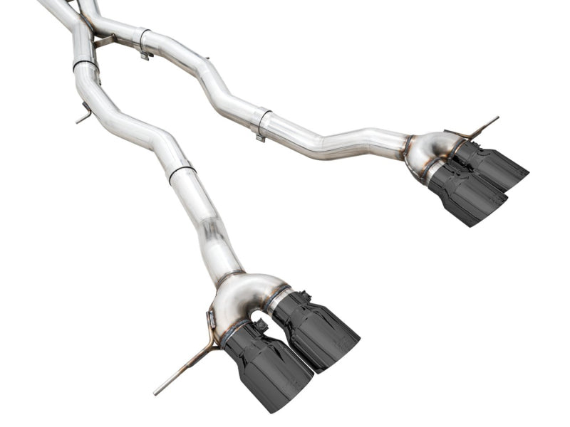 AWE Tuning AWE Track Edition Catback Exhaust for BMW G8X M3/M4 - Diamond Black Tips 3020-42482 3020-42482 Photo - out of package