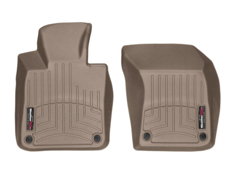 WeatherTech WT FloorLiner - Front - Tan Floor Mats Floor Mats - Rubber main image