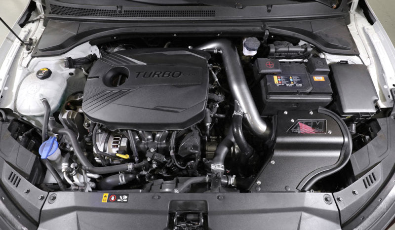 AEM Induction AEM C.A.S. 19-20 Hyundai Veloster L4-1.6L F/I Cold Air Intake 21-872C 21-872C Photo - Mounted
