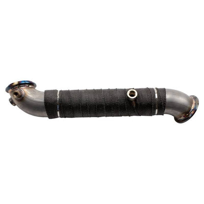 Wehrli 11-15 Chevrolet 6.6L LML Duramax 3in Stainless Down Pipe (V-Band Style) WCF100704 WCF100704 User 1