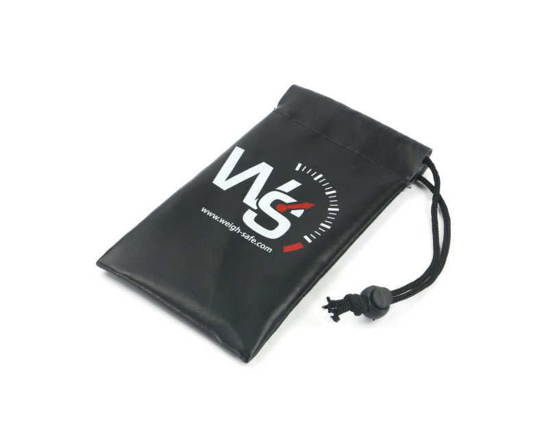 Weigh Safe Plastic Lined Leather Tow Ball/Clam Shell Storage Bag WS18 WS18 User 1