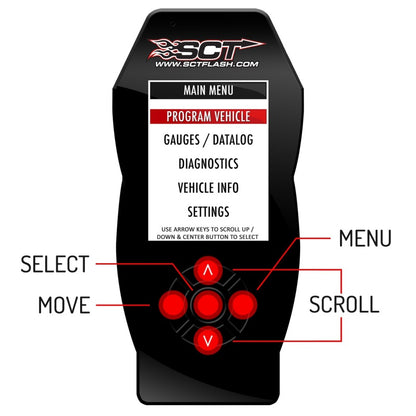 SCT Performance SCT Ford Cars & Trucks (Gas & Diesel) X4 Power Flash Programmer EO Certified 7015PEO 7015PEO Photo - Unmounted