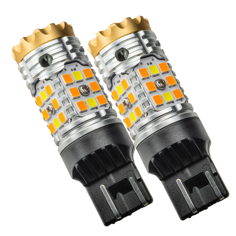 ORACLE Lighting Oracle 7443-CK LED Switchback High Output Can-Bus LED Bulbs - Amber/White Switchback 5111-023 5111-023 Photo - Primary