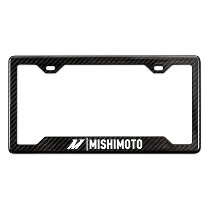Mishimoto Carbon Fiber License Plate Frame - Gloss MMPROMO-FRAME-CF-G MMPROMO-FRAME-CF-G Photo - Primary