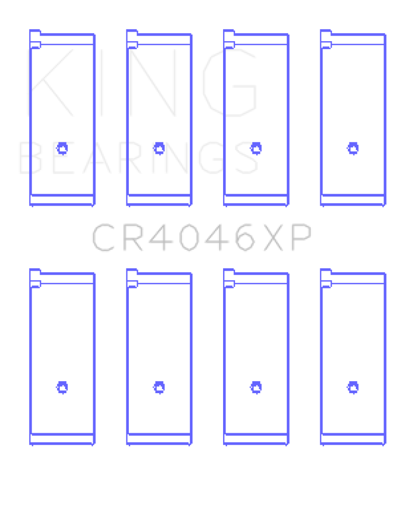 King Engine Bearings KING Performance Rod Bearings Engine Components Bearings main image