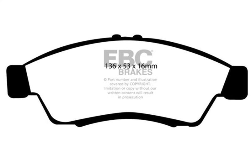 EBC Disc Brake Pad Set DP21390 Photo - Primary