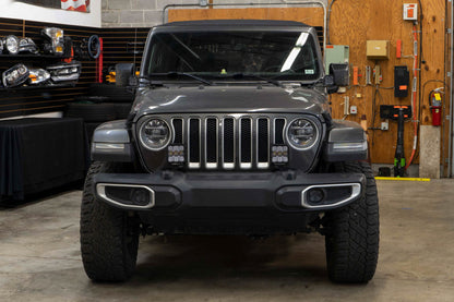 Diode Dynamics 18-21 Jeep JL Wrangler SS5 Bumper LED Pod Light Kit - Yellow Pro Combo DD7289 DD7289 User 2