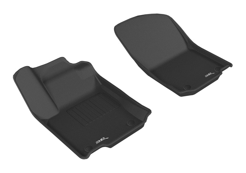 3D MAXpider 2017-2018 Mercedes-Benz GLE-Class C292 Kagu 1st Row Floormat - Black L1MB05311509 L1MB05311509 Photo - Primary