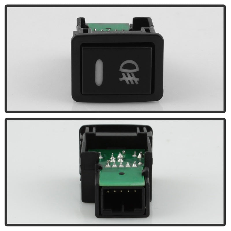 Spyder 17-18 Nissan Rogue (Will Not Fit Sport Models) OEM Fog Lights w/Switch - Clear (FL-NR2017-C) 5084927 5084927 Photo - Unmounted