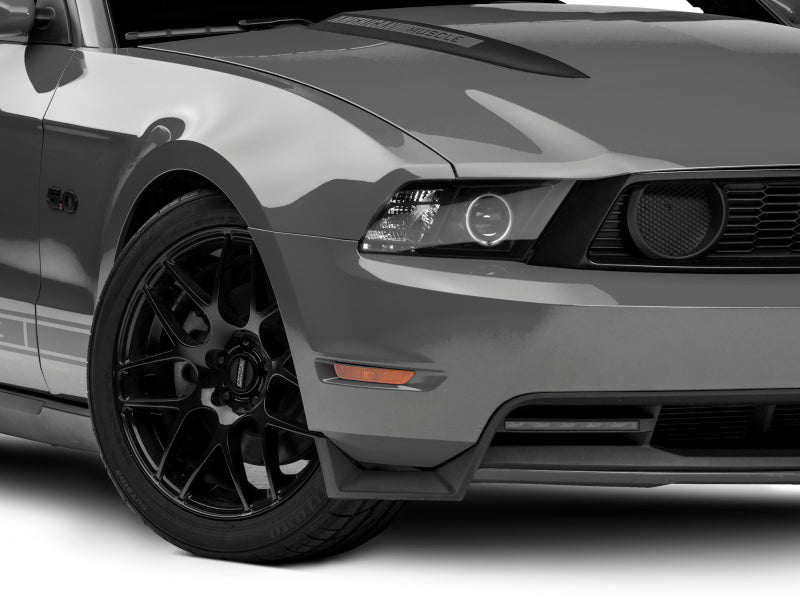Raxiom 10-12 Ford Mustang w/ Headlights CCFL Halo Projector Headlights- Black Housing (Clear Lens) 101685 101685 Photo - Close Up