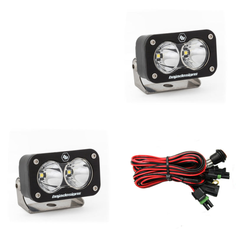 Baja Designs S2 Sport Black LED Auxiliary Light Pod Pair - Universal 547801 Photo - Primary