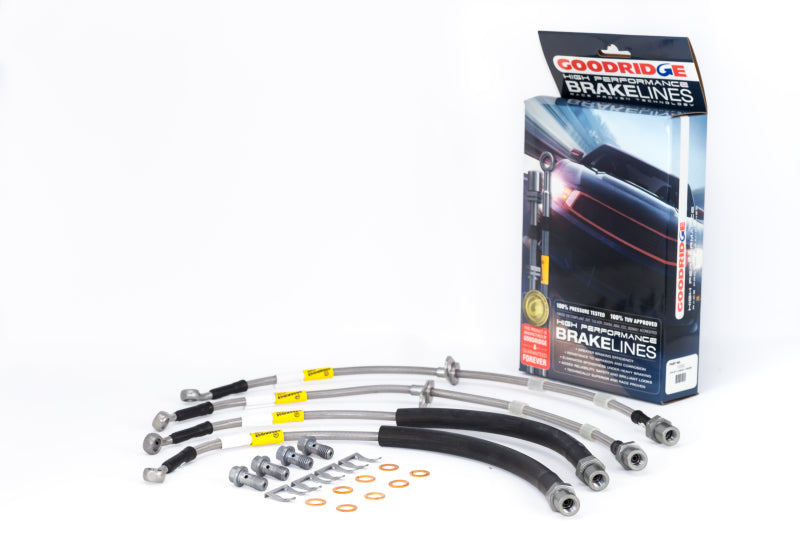 Goodridge 16-17 Chevrolet Camaro LT (w/ Brembo Calipers) SS Brake Lines 12302 12302 Photo - Primary