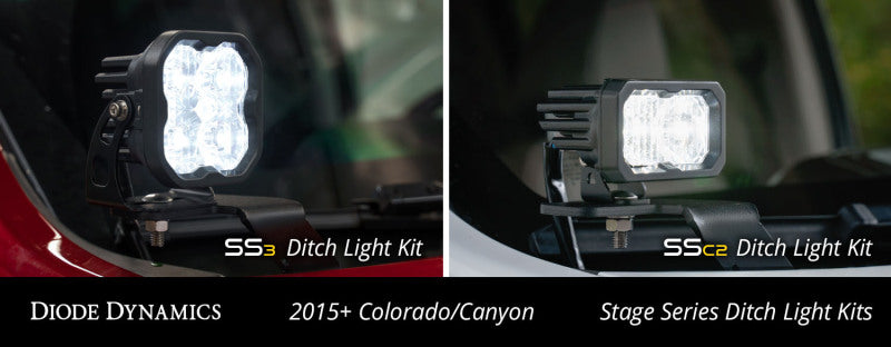 Diode Dynamics 15-21 Colorado/Canyon SS3 LED Ditch Light Kit - Sport Yellow Combo DD6647 DD6647 User 4