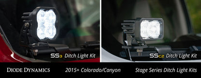 Diode Dynamics 15-21 Colorado/Canyon SS3 LED Ditch Light Kit - Sport Yellow Combo DD6647 DD6647 User 4