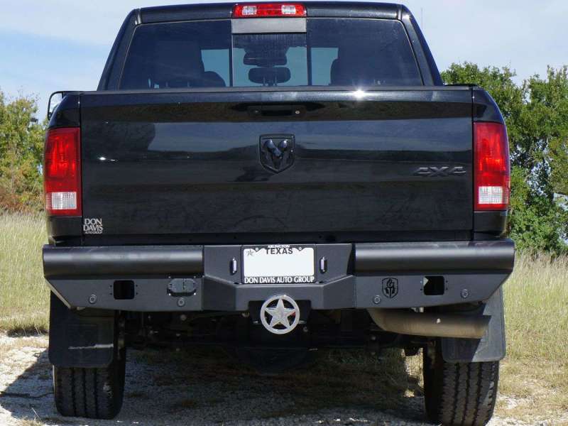 Road Armor 10-18 Dodge 2500 Vaquero Rear Non-Winch Bumper - Tex Blk 410VR0B 410VR0B Photo - Primary