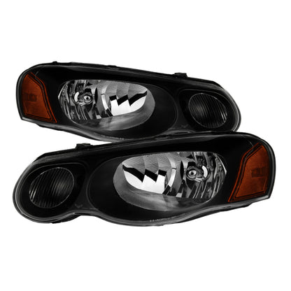 SPYDER Xtune Chrysler Sebring Convertible & Sedan 04-06 OEM Style Headlights Black HD-JH-CHRSE04-4D-AM-BK 9029622 9029622 Photo - Primary