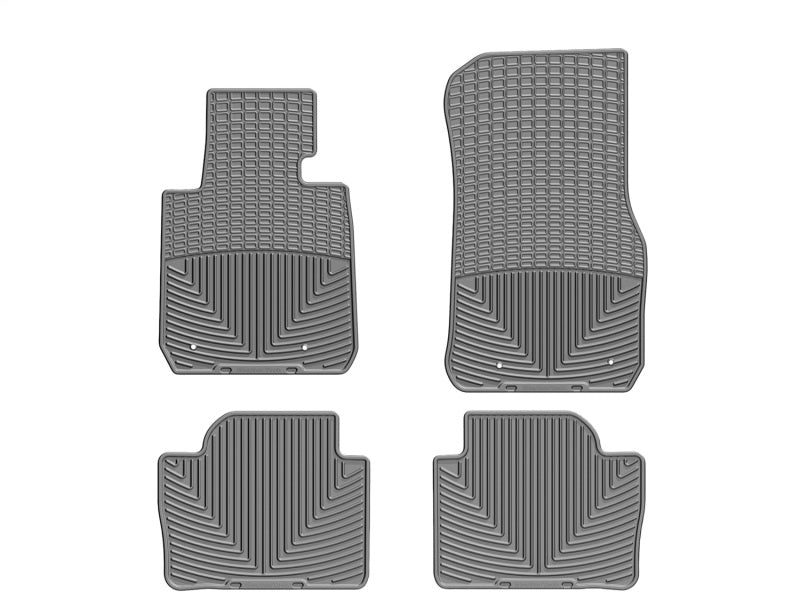 WeatherTech WT Rubber Mats - Front - Grey Floor Mats Floor Mats - Rubber main image