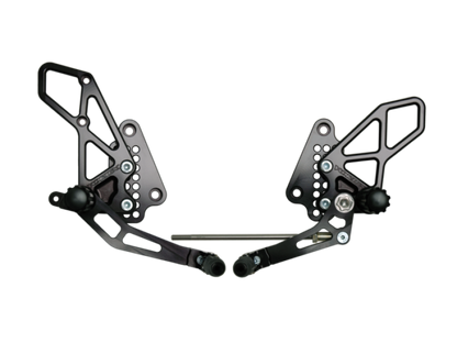Vortex Racing Rearset Blk - Gsxr1300R 99-13 RS532K RS532K Photo - Primary