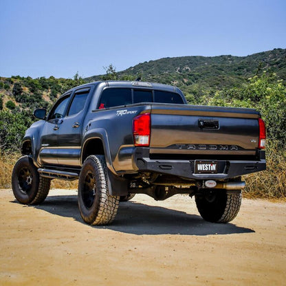 Westin 16-20 Toyota Tacoma Pro-Series Rear Bumper - Textured Black 58-421045 58-421045 Photo - Mounted