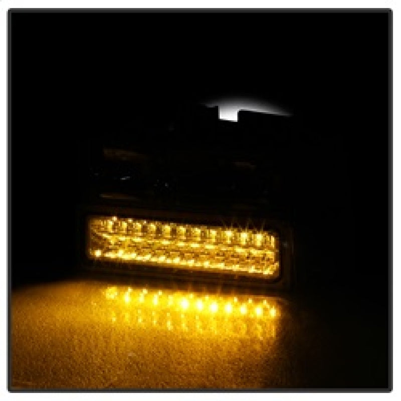 SPYDER Xtune 92-94 Blazer Full Size Corner/LED Bumper Headlights Chrome HD-JH-CCK88-LED-AM-C-SET 5069559 5069559 Photo - Unmounted