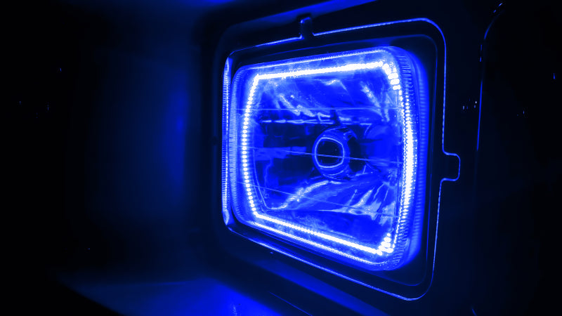 ORACLE Lighting Oracle Pre-Installed Lights 7x6 IN. Sealed Beam - ColorSHIFT Halo 6908-333 6908-333 Photo - lifestyle view
