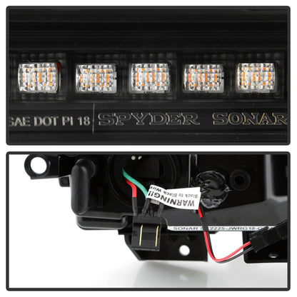 SPYDER 18-20 Jeep Wrangler Front Fender LED Lights - Black (CCL-YD-JW18-SEQ-BK) 5088543 5088543 User 2