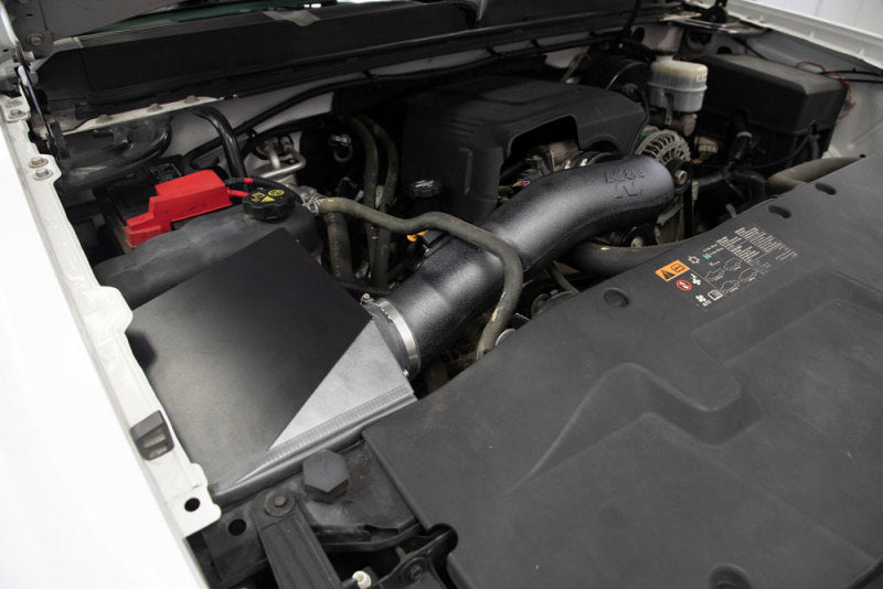 K&N Engineering K&N 09-14 Chevrolet V8-4.8/5.3/6.0/6.2L - Performance Air Intake System 30-3070 30-3070 Photo - Mounted