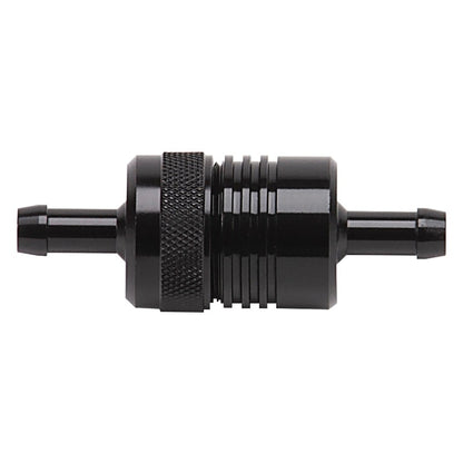 Russell 5/16" Aluminum Street Fuel Filter (Black Finish) 645090 Photo - Primary
