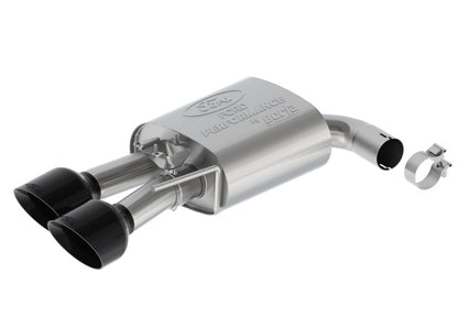 Ford Racing 2024 Mustang 5.0L Sport Active Axle-Back w/Valance - Black Tip M-5230-M5SBVA M-5230-M5SBVA Photo - Unmounted