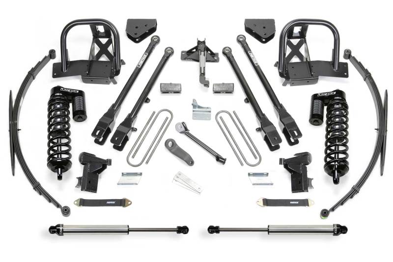 Fabtech 10" 4 Link System w/ Dirt Logic 4.0 Coilovers & Rear Dirt Logic Shocks K2154DL Photo - Primary