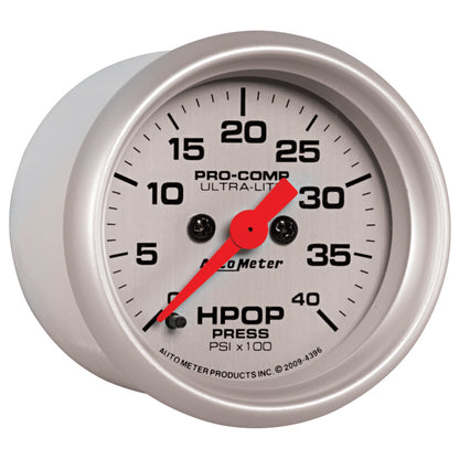 Autometer Gauge, High Press Oil Pump, 2 1/16", 4kpsi, Digital Stepper Motor 4396 User 3