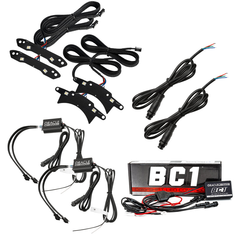 ORACLE Lighting Oracle 15-21 Dodge Challenger RGB+W Headlight DRL Upgrade Kit - ColorSHIFT - BC1 1329-335 1329-335 Photo - Primary