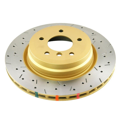 DBA 06+ BMW 335d/335i E90/91/92 Rear Drilled & Slotted 4000 Series Rotor 42859XS 42859XS Photo - out of package
