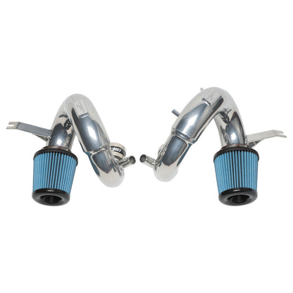 Injen 19-21 Genesis G70 V6-3.3L Twin Turbo SP Short Ram Air Intake System - Polish SP1351P SP1351P Photo - Primary