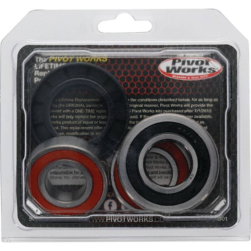 Pivot Works Honda Wheel Bearing Kit Premium Bearings 25-1779-P 25-1779-P Photo - Primary