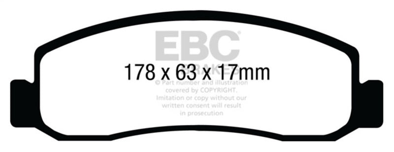 EBC Disc Brake Pad Set DP61898 Photo - Primary