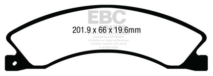 EBC Disc Brake Pad Set DP43021R Photo - Primary